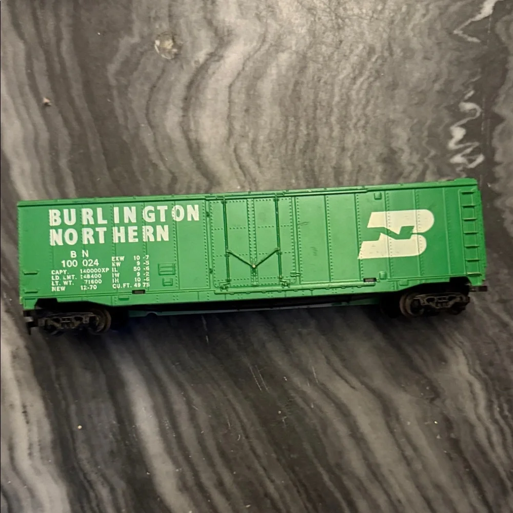 Green Toy Train Car